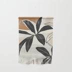 Modern Abstract Art Plant Wall Hanging Gallery Image 1