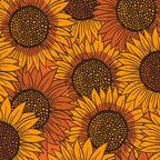 Fall Sunflower Print Coffee Mug Gallery Image 2