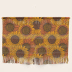 Fall Sunflower Print Wall Hanging Gallery Image 1