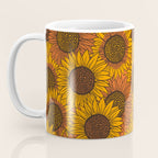 Fall Sunflower Print Coffee Mug Gallery Image 3