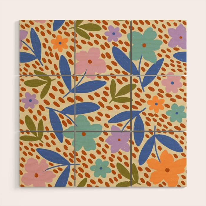 Vintage Garden  Wood Wall Art Gallery Image 1
