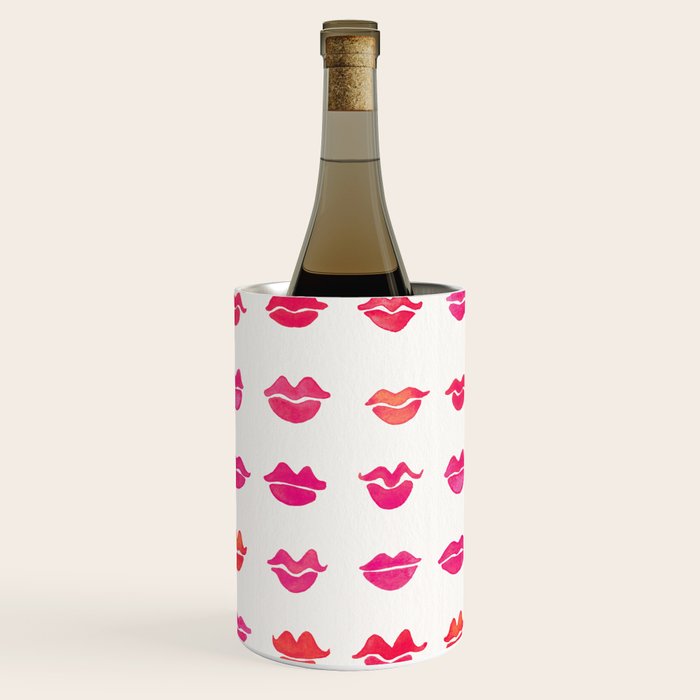 Kiss Collection - Pink Palette Wine Chiller Gallery Image 1