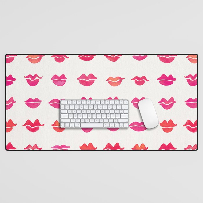 Kiss Collection - Pink Palette Desk Mat Gallery Image 1