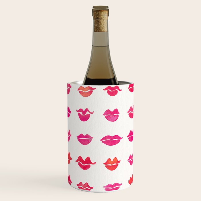 Kiss Collection - Pink Palette Wine Chiller Gallery Image 2