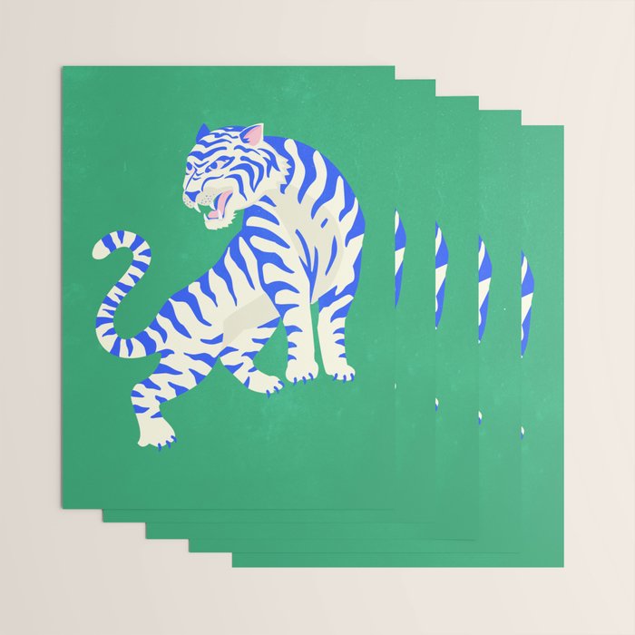 The Roar: White Tiger Edition Wrapping Paper Gallery Image 3