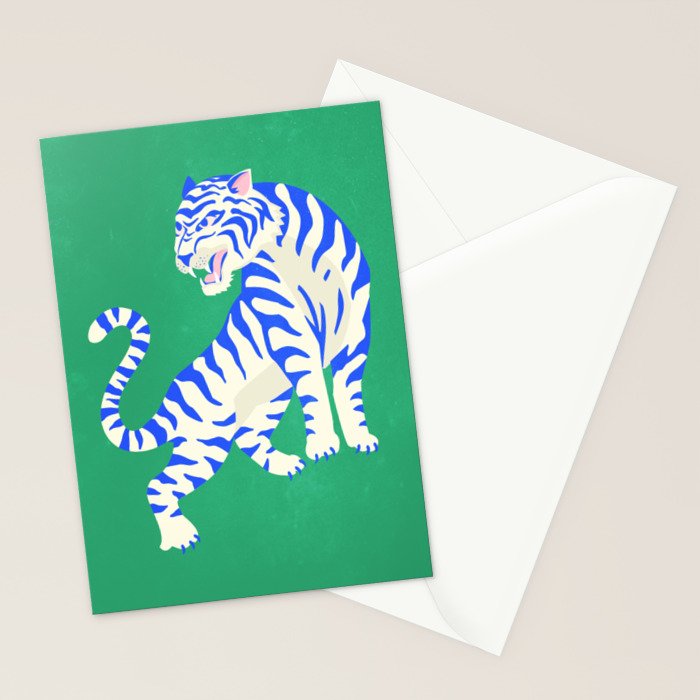 The Roar: White Tiger Edition Stationery Card Gallery Image 2