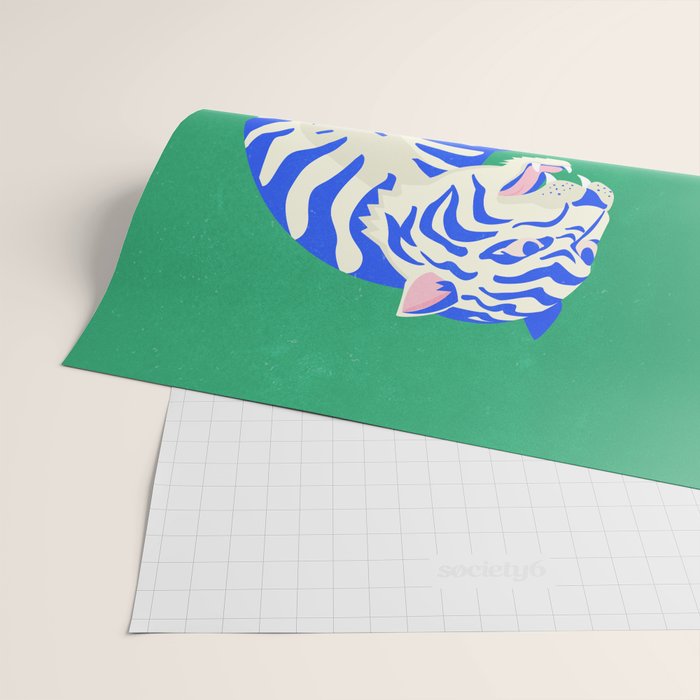 The Roar: White Tiger Edition Wrapping Paper Gallery Image 2