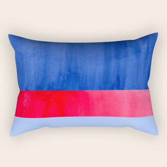 Winter Scarf Rectangular Pillow Gallery Image 1