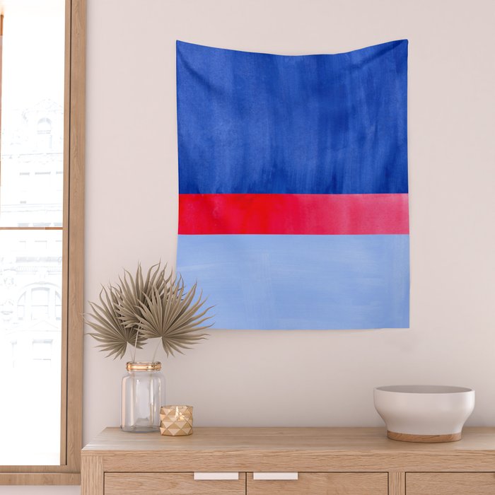 Winter Scarf Wall Tapestry Gallery Image 2