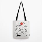 Cat Landscape 68 Tote Bag Gallery Image 2