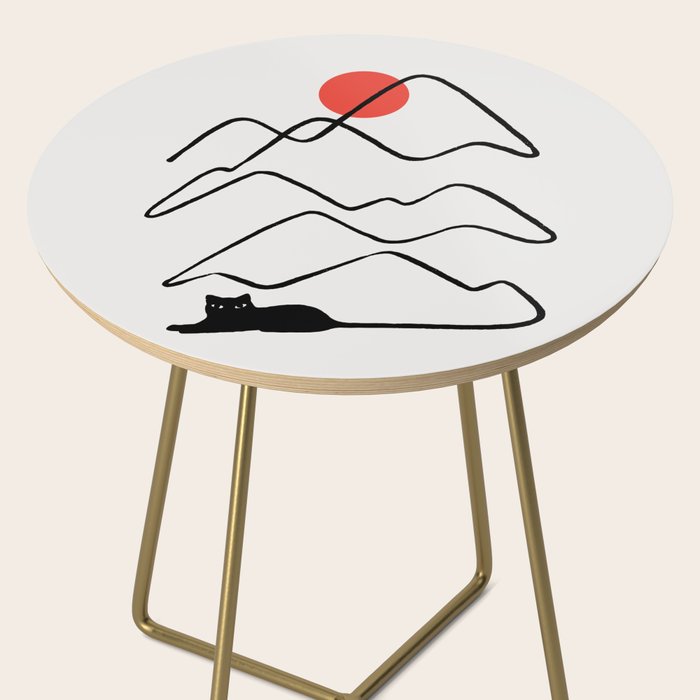 Cat Landscape 68 Side Table Gallery Image 2