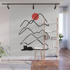 Cat Landscape 68 Wall Mural Gallery Image 1