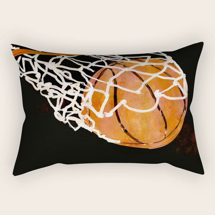 Ball is life Rectangular Pillow Gallery Image 1