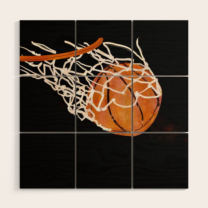 Ball is life Wood Wall Art Gallery Image 1