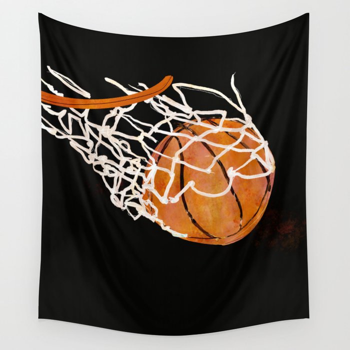 Ball is life Wall Tapestry Gallery Image 1
