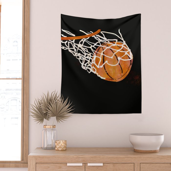 Ball is life Wall Tapestry Gallery Image 2