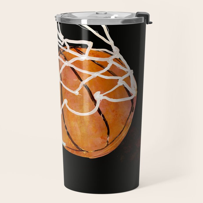 Ball is life Travel Mug Gallery Image 2