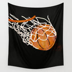 Ball is life Wall Tapestry Gallery Image 4
