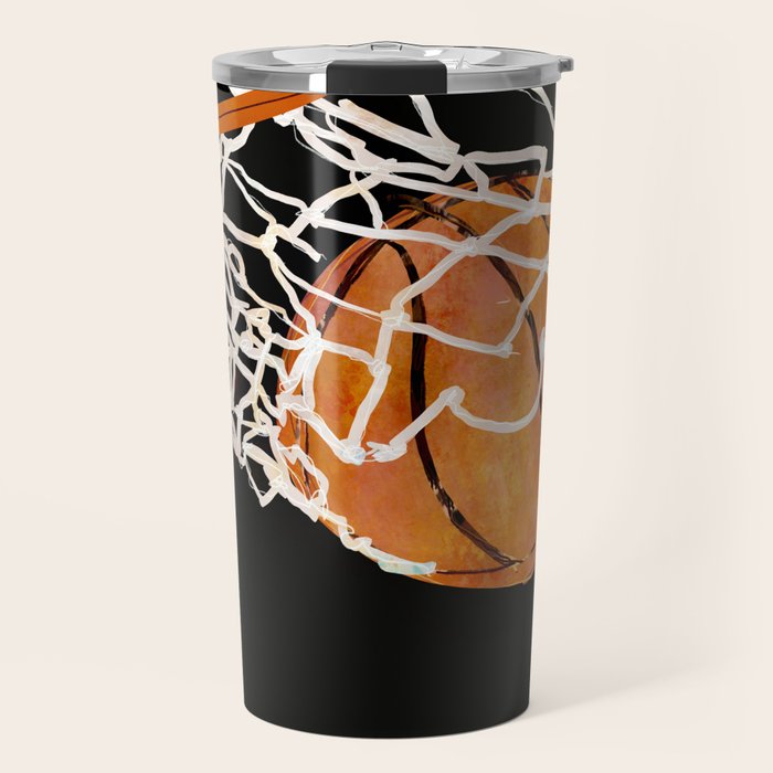 Ball is life Travel Mug Gallery Image 1