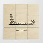 Party Pooper Wood Wall Art Gallery Image 1