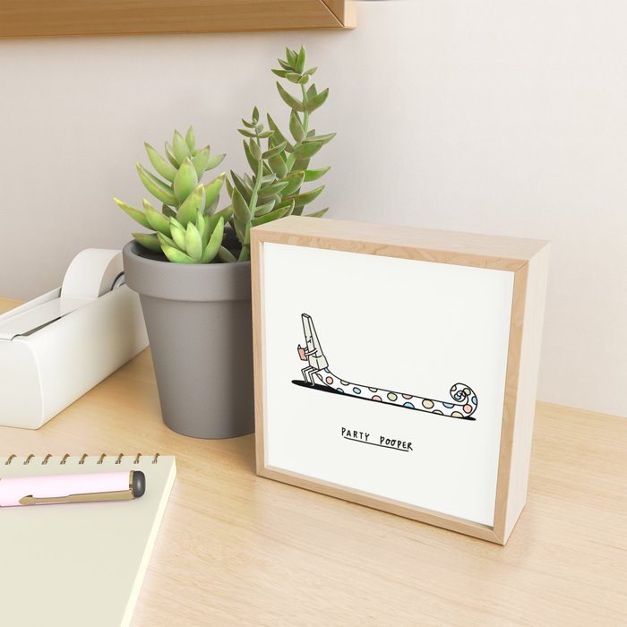 Party Pooper Mini Art Print Gallery Image 2