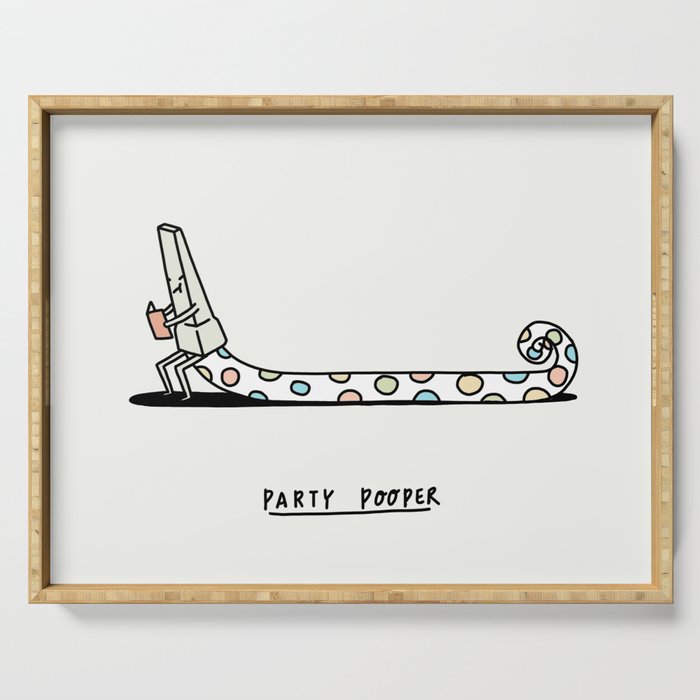 Party Pooper Serving Tray Gallery Image 1