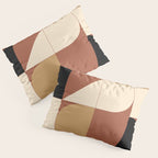 Modern geometric shapes 49 Pillow Sham Gallery Image 3