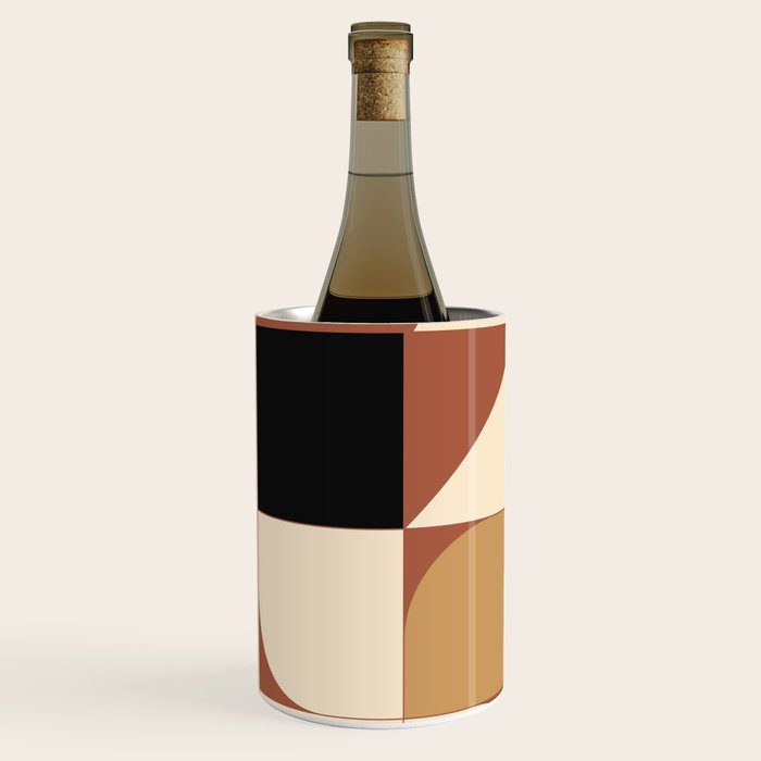 Modern geometric shapes 49 Wine Chiller Gallery Image 2