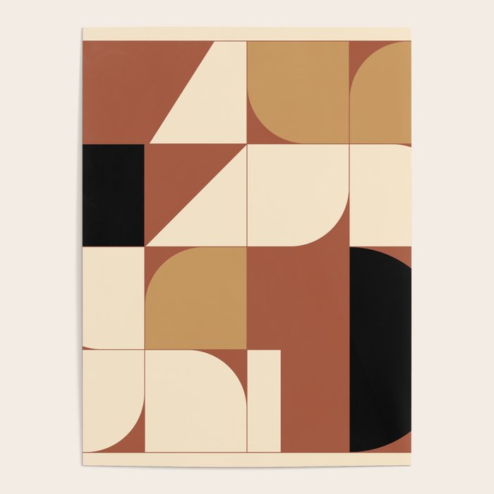 Modern geometric shapes 49 Poster Gallery Image 4