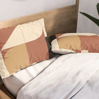 Modern geometric shapes 49 Pillow Sham Gallery Image 2