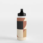 Modern geometric shapes 49 Water Bottle Gallery Image 3