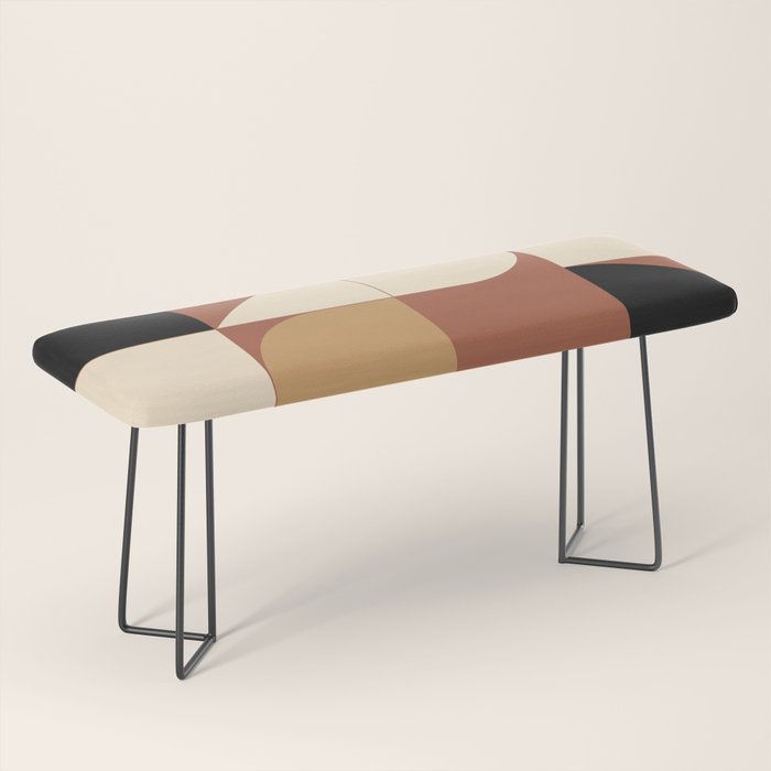 Modern geometric shapes 49 Bench Gallery Image 1