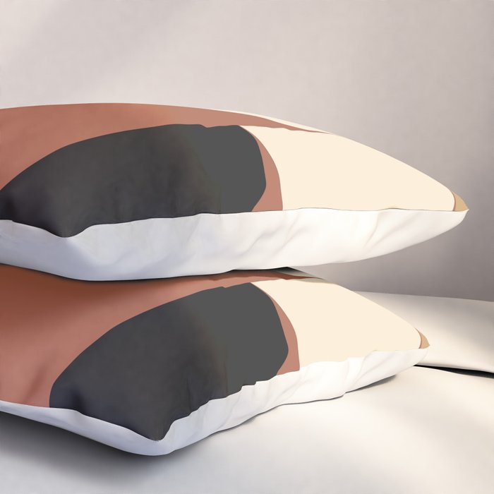 Modern geometric shapes 49 Pillow Sham Gallery Image 3