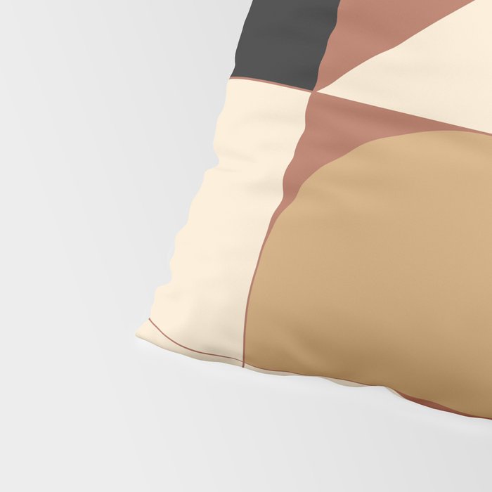 Modern geometric shapes 49 Pillow Sham Gallery Image 4