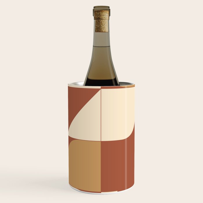 Modern geometric shapes 49 Wine Chiller Gallery Image 1