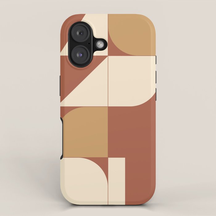 Modern geometric shapes 49 iPhone Case Gallery Image 1