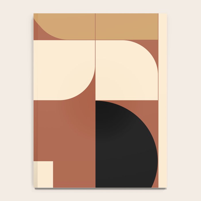 Modern geometric shapes 49 Notebook Gallery Image 4