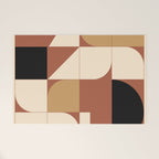 Modern geometric shapes 49 Welcome Mat Gallery Image 1