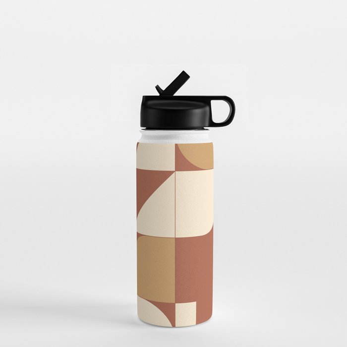 Modern geometric shapes 49 Water Bottle Gallery Image 1