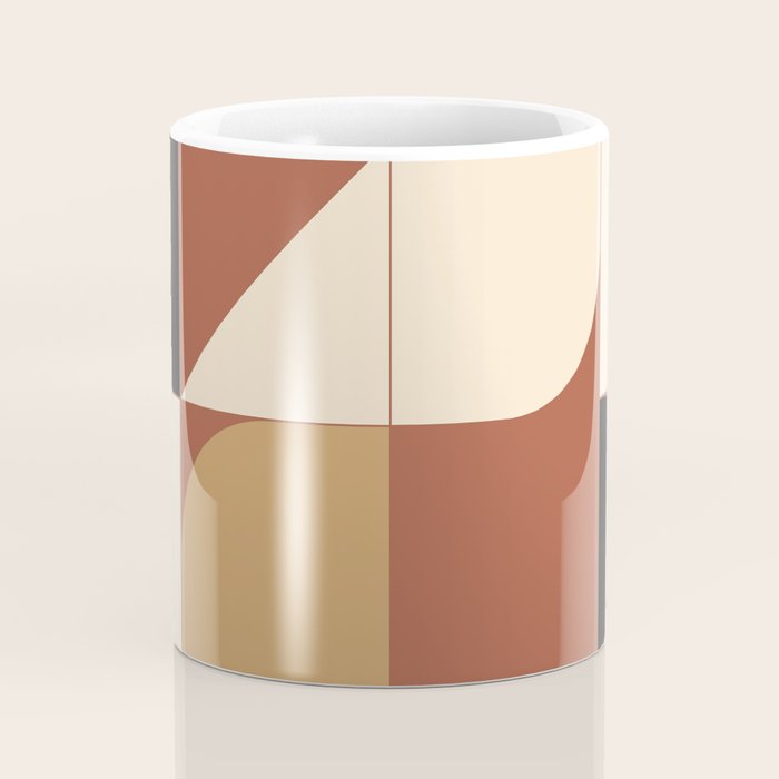 Modern geometric shapes 49 Coffee Mug Gallery Image 4