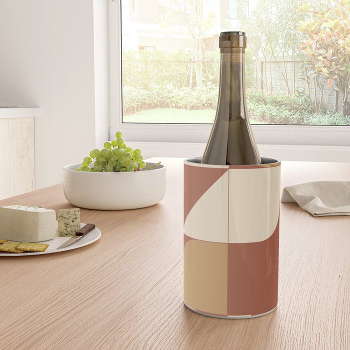 Modern geometric shapes 49 Wine Chiller Gallery Image 4