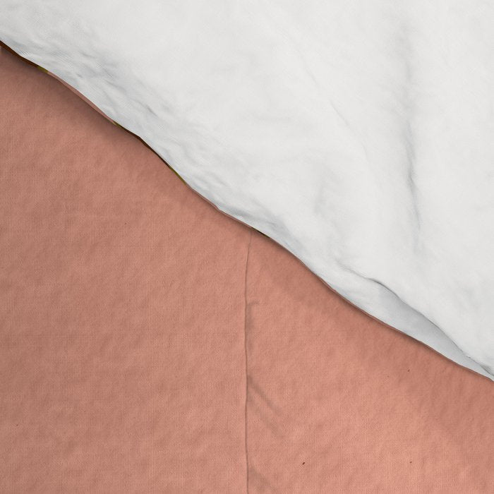 Cute Hair Bows & Stars in Peach & Brown Comforter Gallery Image 4