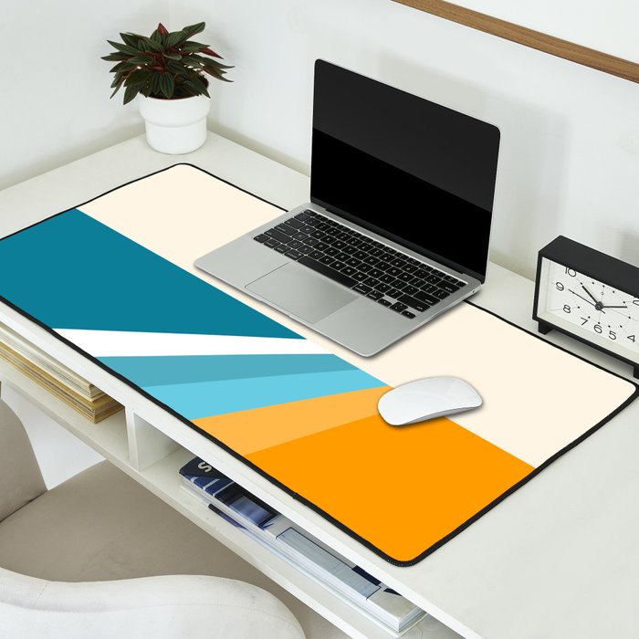 Geometric Landscape 26A Desk Mat Gallery Image 2
