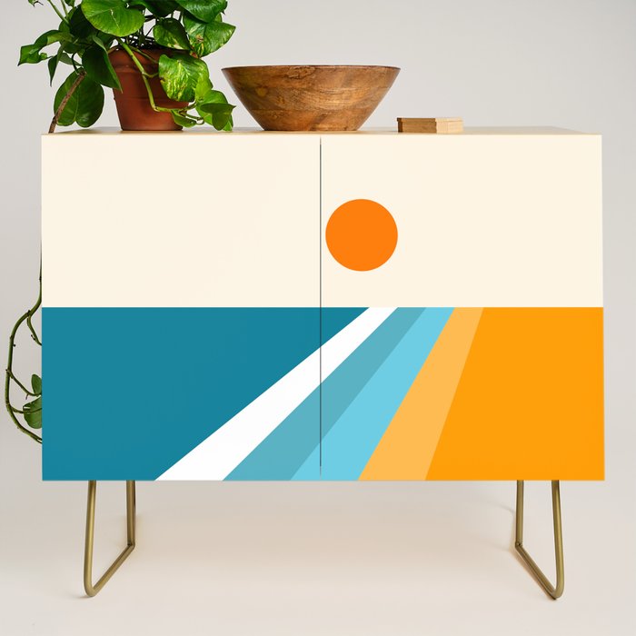 Geometric Landscape 26A Credenza Gallery Image 1