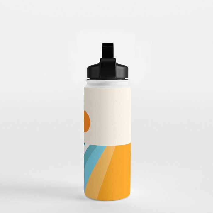Geometric Landscape 26A Water Bottle Gallery Image 2