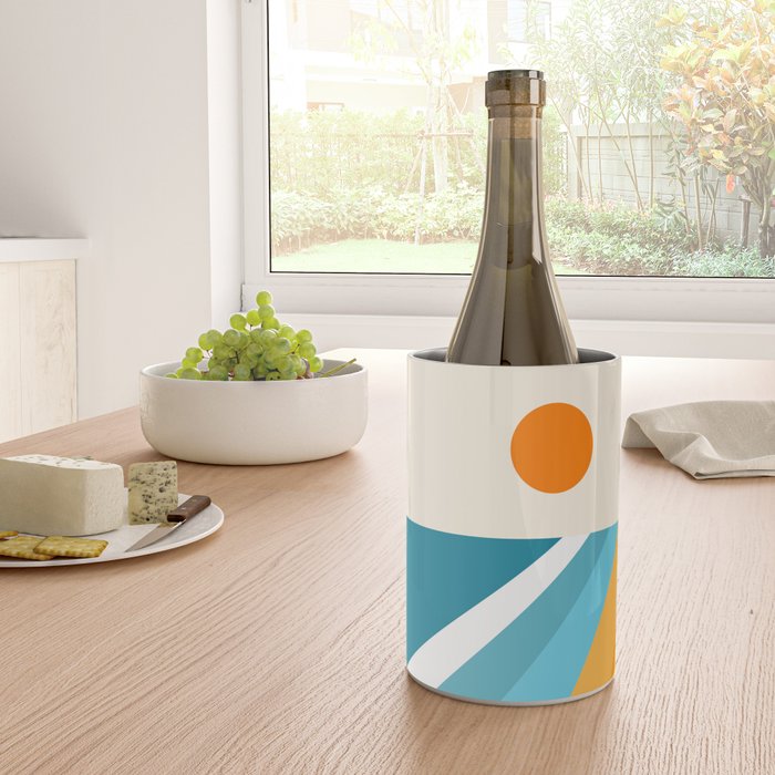 Geometric Landscape 26A Wine Chiller Gallery Image 4