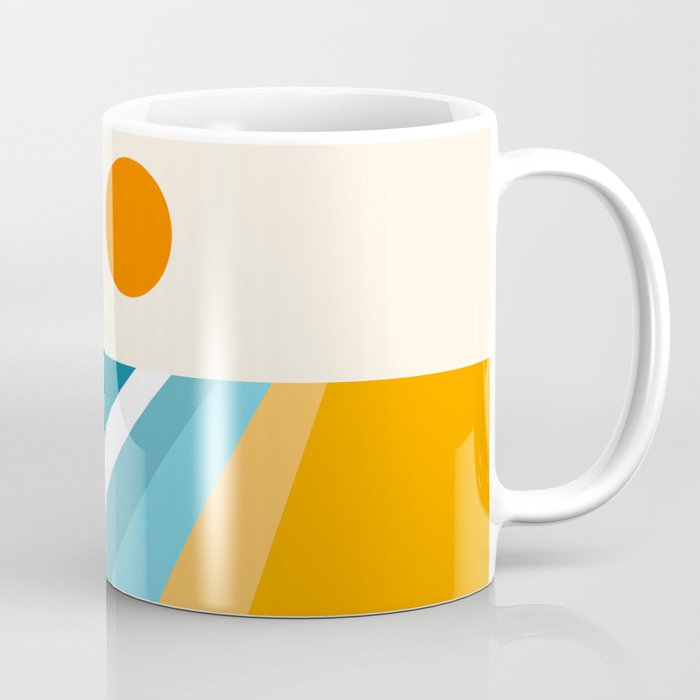 Geometric Landscape 26A Coffee Mug Gallery Image 1