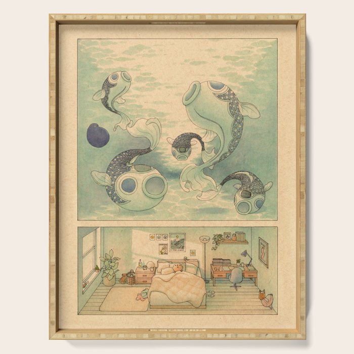 Deep Sea Dreams Serving Tray Gallery Image 1