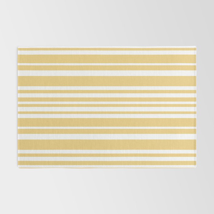 Classic Stripes XLIV - Pastel Yellow Rug Gallery Image 2