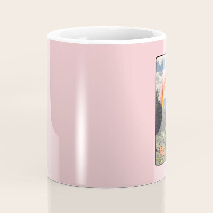 Rainbow Mountain Landscape Coffee Mug Gallery Image 4